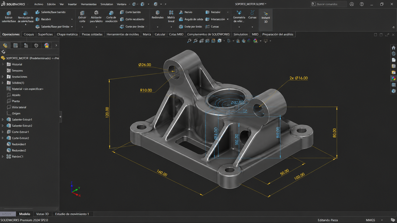 Diseño en SolidWorks